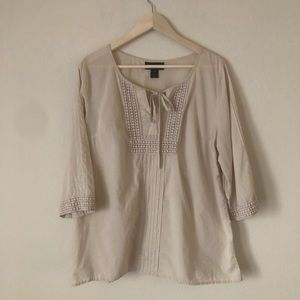 lane bryant cotton tunic